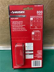 HUSKY 800 LUMENS RECHARGEABLE LED INSPECTION FLIP FLASHLIGHT